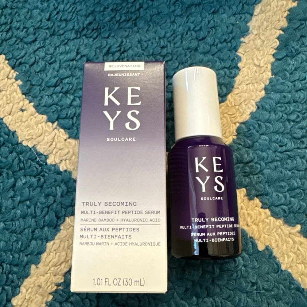 Keys Soulcare Truly Becoming Multi Benefit Peptide Serum - Full Size 1oz/30ml